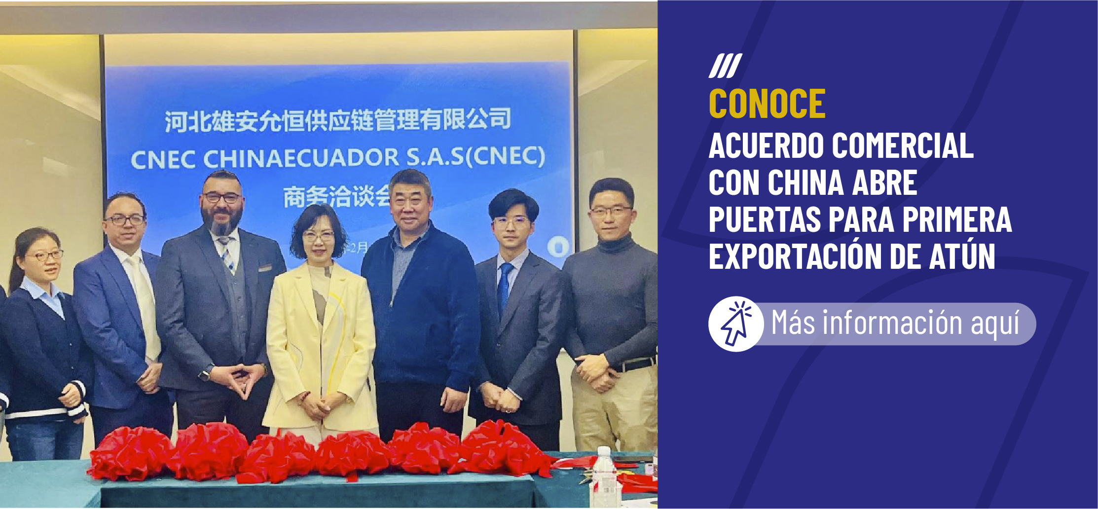 Acuerdo Comercial con China abre puertas para primera exportación de atún